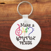うれしそうな音を立てる キーホルダー (正面)