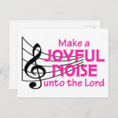 うれしそうな音 ポストカード (正面/裏面)