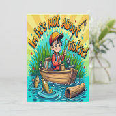 うれしそうな魚釣りの冒険 招待状 (スタンド正面)