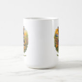 うれしそうな黒コルギ コーヒーマグカップ (中央)