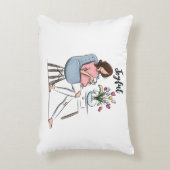 うれしそうな アクセントクッション (正面(垂直))