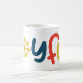 うれしそうな コーヒーマグカップ (中央)