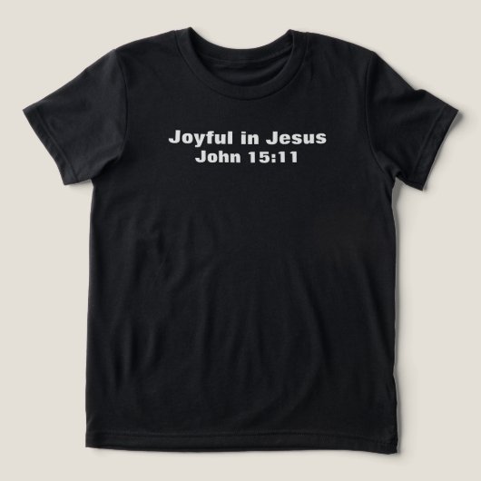 うれしそうな トライブレンドＴシャツ (デザイン正面)