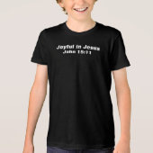 うれしそうな トライブレンドＴシャツ (正面)