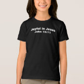 うれしそうな トライブレンドＴシャツ (正面)