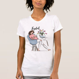 うれしそうな Tシャツ