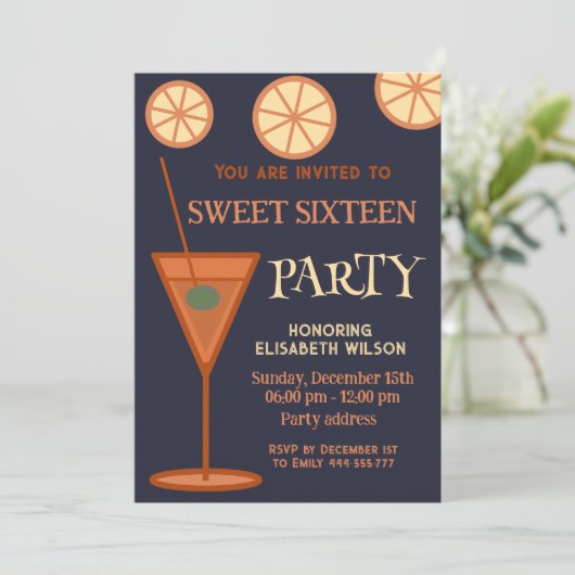 うれしクールいおもしろいカクテルパーティー甘い16 招待状 (スタンド正面)