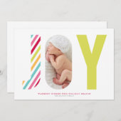 うれしストライプい |明るい緑 シーズンカード (正面/裏面)