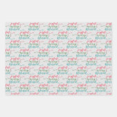 うれしメリーい賛美トモダンリオ ラッピングペーパーシート (正面)