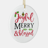 うれしメリーい賛美& セラミックオーナメント (右)