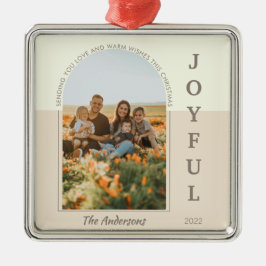 うれしモダンいミニマルBoho Archフォトベージュ メタルオーナメント