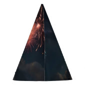 うれしユニークいおもしろい花火新年お祝い パーティーハット (裏面)