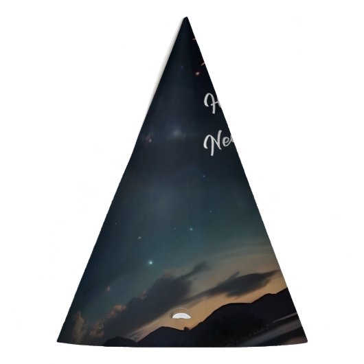 うれしユニークいおもしろい花火新年お祝い パーティーハット (左)