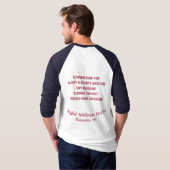 うれし最高のいウェルネスのシャツ Tシャツ (裏面フル)