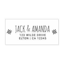 うれし結婚いフローラの住所 セルフインキングスタンプ