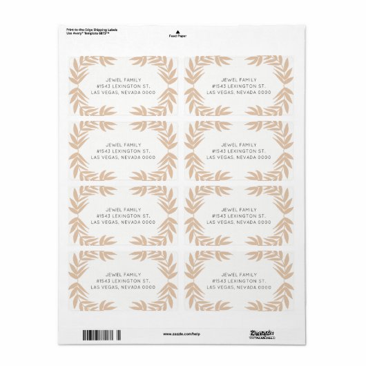 うれし葉い ラベル (フルシート)