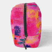 うれし鮮やかい抽象芸術パーソナライズされたピンク ドップキット (右)