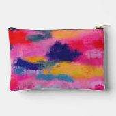 うれし鮮やかい抽象芸術 アクセサリーポーチ (裏面)