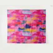 うれし鮮やかい抽象芸術 タペストリー (正面(横))