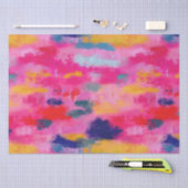 うれし鮮やかい抽象芸術 薄葉紙 (クラフト)