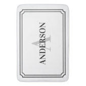 うろこ型コーナーバスマット バスマット (正面縦)