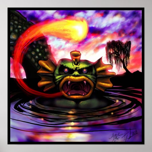 うろこ状の前足から ポスター (正面)