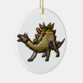 うろこ状の虹Diosaur セラミックオーナメント (右)