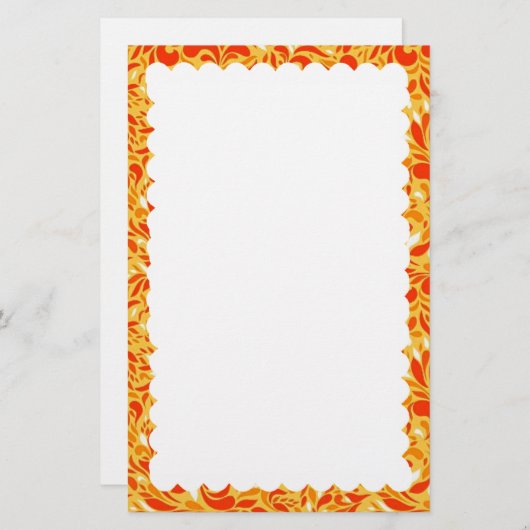 うろこ縁ど 便箋 (正面/裏面)