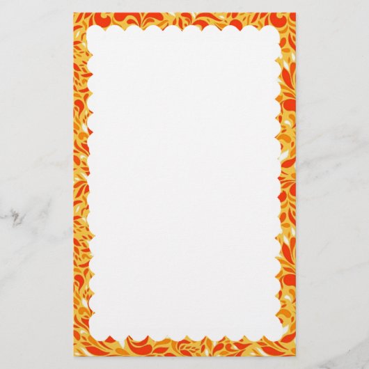 うろこ縁ど 便箋 (正面)