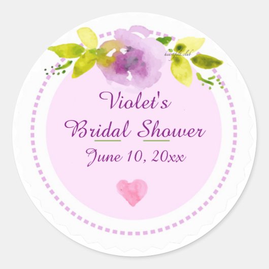 うろこ縁取りシール ラウンドシール (正面)