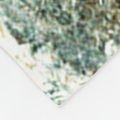 "うろつきのヒョウ" フリースブランケット (角)