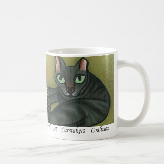 うろつきのマグ コーヒーマグカップ (右)