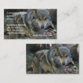 うろつくオオカミの名刺 名刺 (正面/裏面)