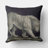 うろつくトラ(紙の鉛筆) クッション (裏面)