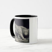 うろつくトラ(紙の鉛筆) マグカップ (正面左)