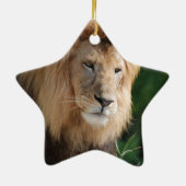 うろつくライオン セラミックオーナメント (裏面)