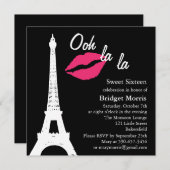 うわあ！誕生日パーティーの招待状 招待状 (正面/裏面)