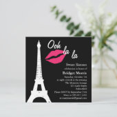 うわあ！誕生日パーティーの招待状 招待状 (スタンド正面)