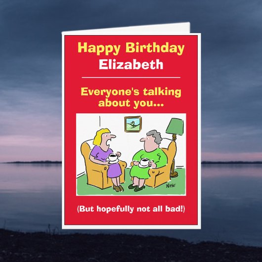 うわさおもしろい、ゴシップ、話題 カード