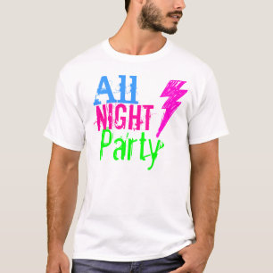 うわさされた衣類による終夜のパーティー Tシャツ