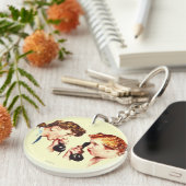 うわさ話の鎖 キーホルダー (正面右)