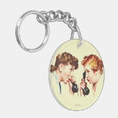 うわさ話の鎖 キーホルダー (正面左)