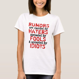 うわさ- Tshirt TRUISM 10代の Girl/10代の若者 Tシャツ