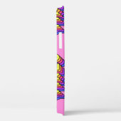 うわっ言葉: ピンクのヴィンテージ壁紙 Case-Mate iPhoneケース (裏面 / 右)