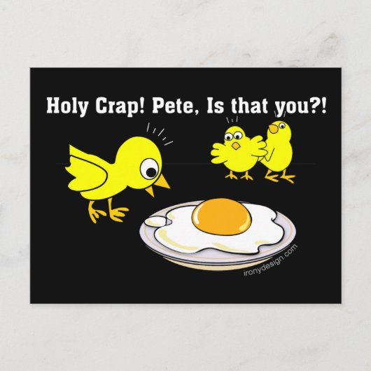 うわっ！ピート、それってあなた？ ポストカード (正面)