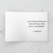 うわーあなたが梳くおもしろいなユーモアの友情の失敗 カード (内部)