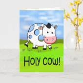 うわーあなたが梳くおもしろいなユーモアの友情の失敗 カード (黄色い花)