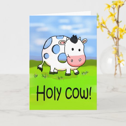 うわーあなたが梳くおもしろいなユーモアの友情の失敗 カード (黄色い花)