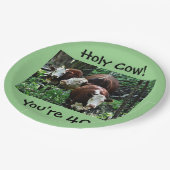 うわーあなたは40紙皿 ペーパープレート (アングル)