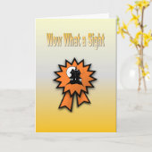 うわーっ カード (黄色い花)